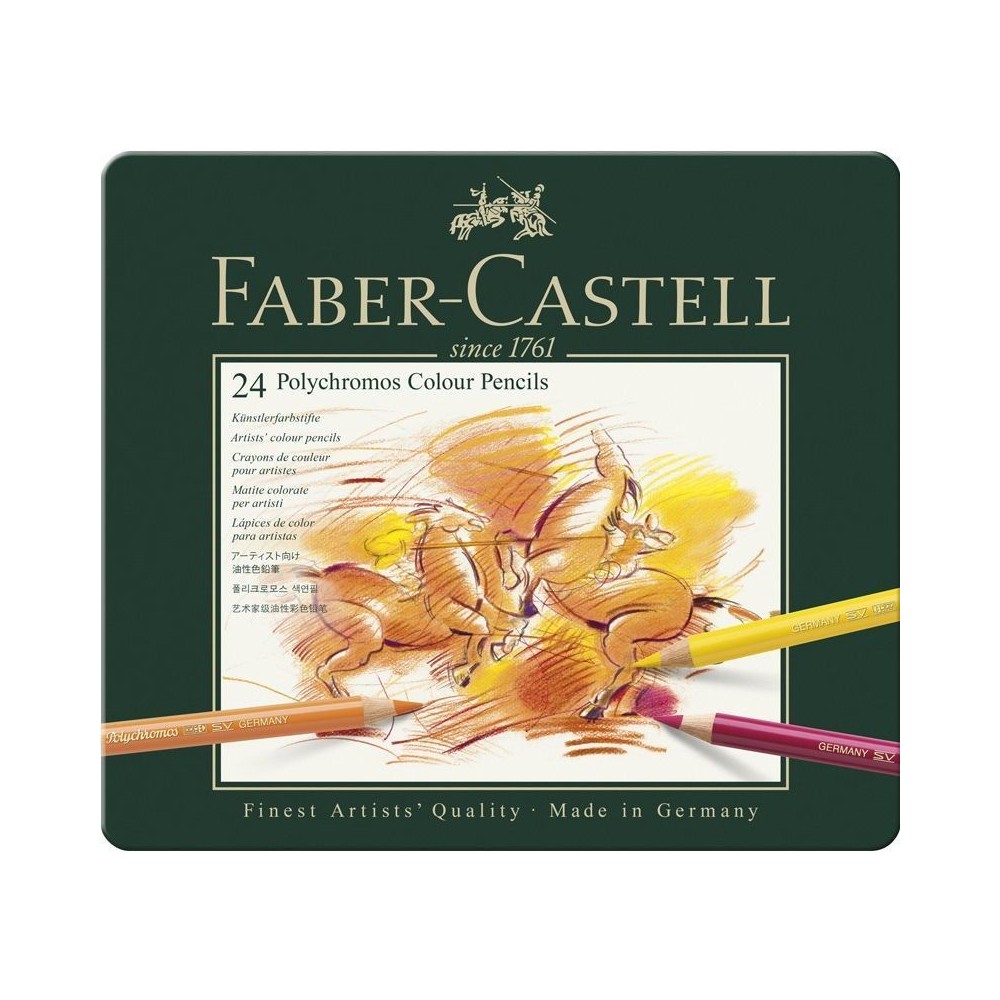 Lápices Polychromos 24 unidades