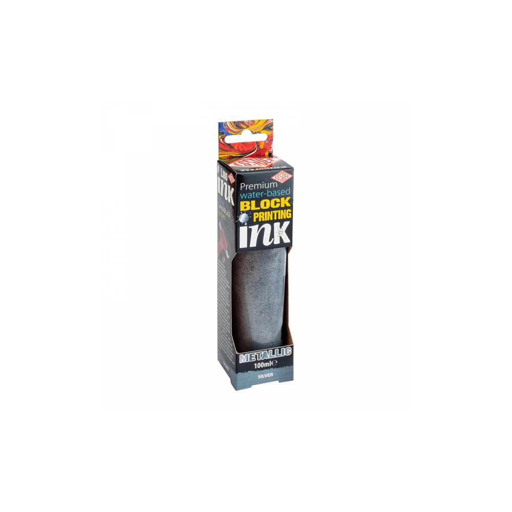 Tinta para grabado metálica plata 100ml