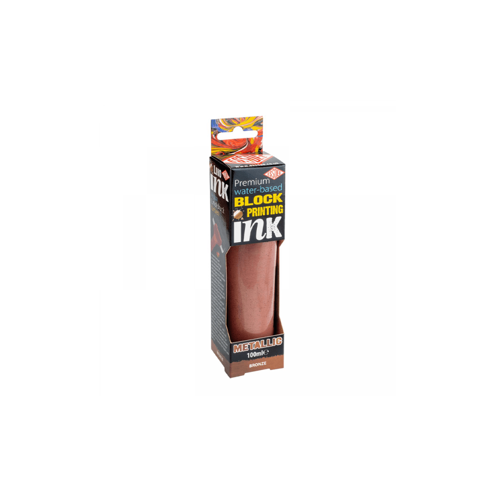 Tinta para grabado metálica bronce 100ml