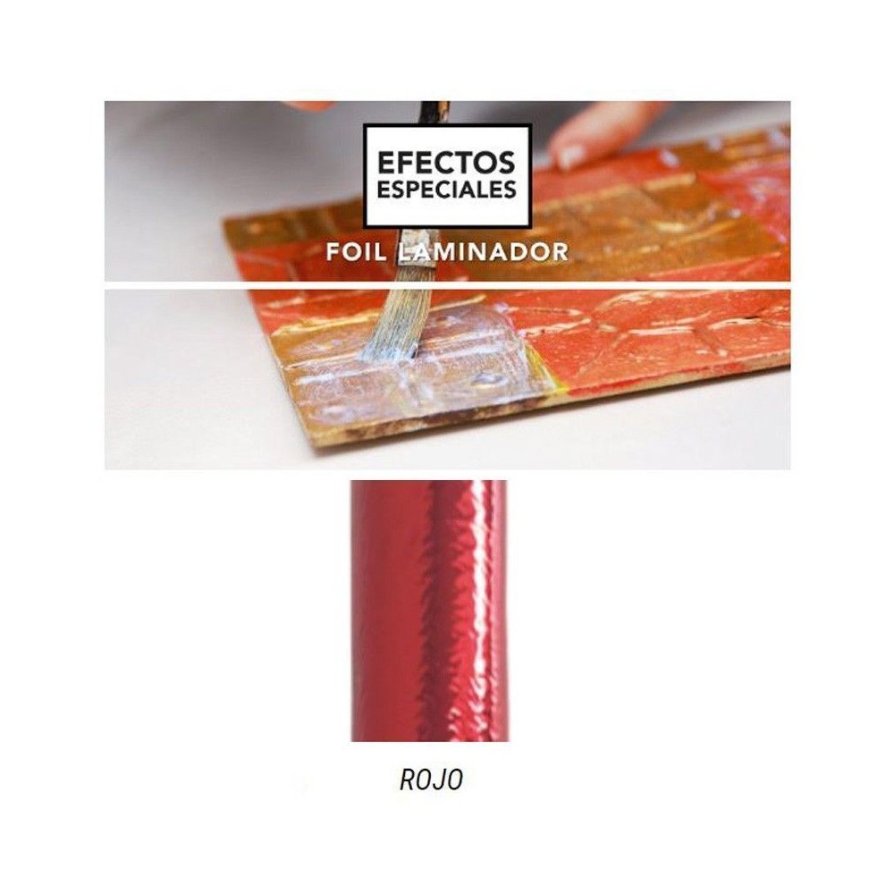 Rollo Foil laminador Eterna rojo