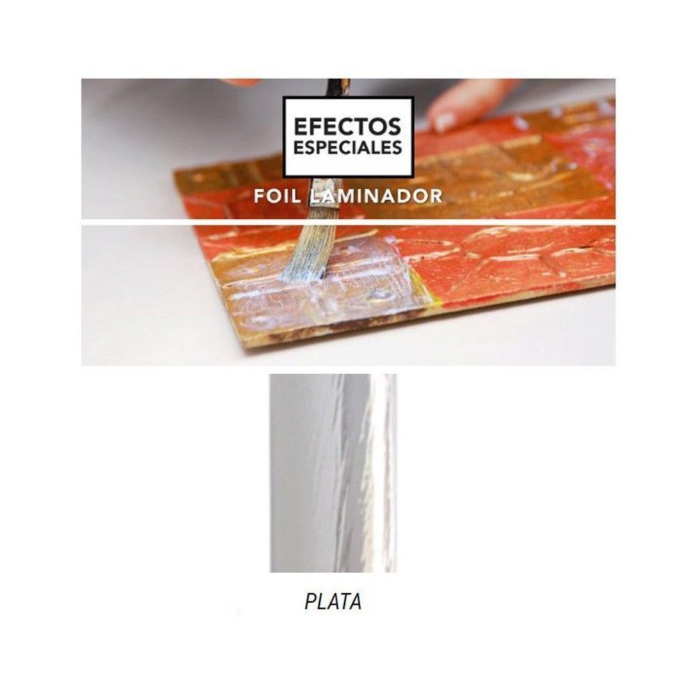 Rollo Foil laminador Eterna plata