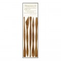 Set Estecas Stassen de madera 5 unidades