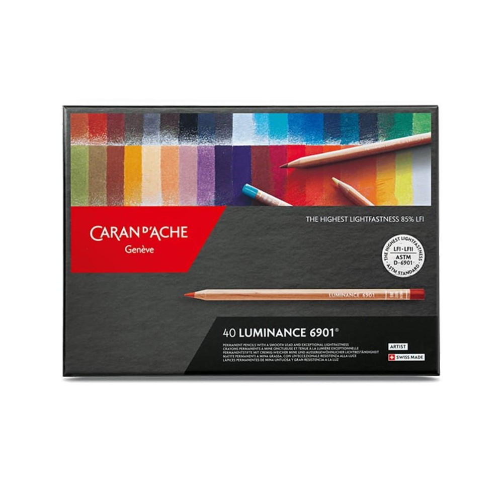 Lápices Luminance Caran D Ache 40 unidades