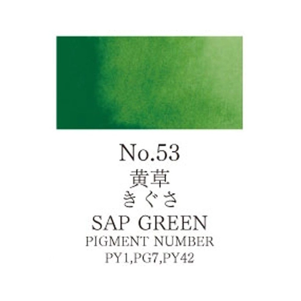 Acuarela Verde vejiga Gansai Tambi N°53