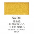 Acuarela oro azul Gansai Tambi N°901