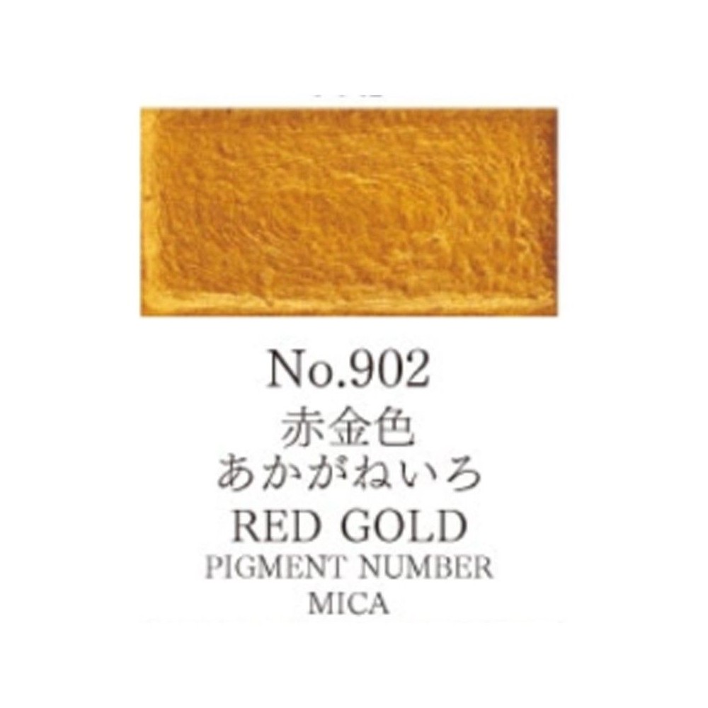 Acuarela Oro rojo Gansai Tambi N°902