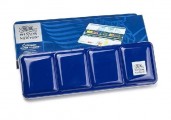 COTMAN WATER COLOURS BLUE BOX 12 HALF PANS