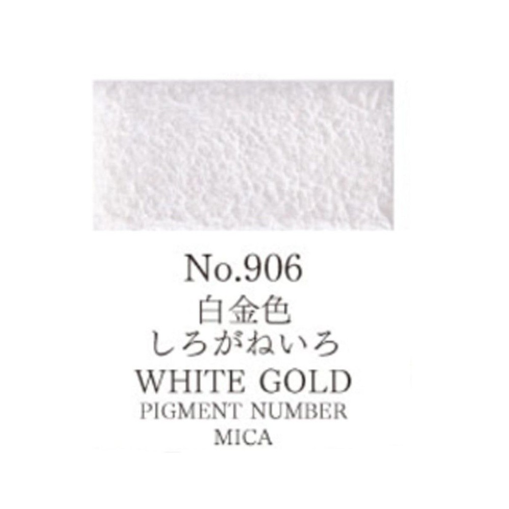 Acuarela Oro blanco Gansai Tambi N°906