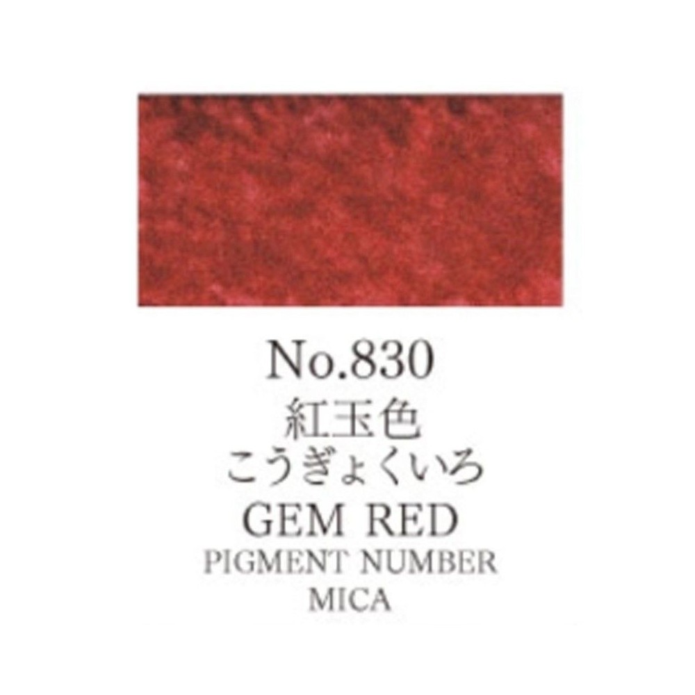 Acuarela Rojo gema Gansai Tambi N°830