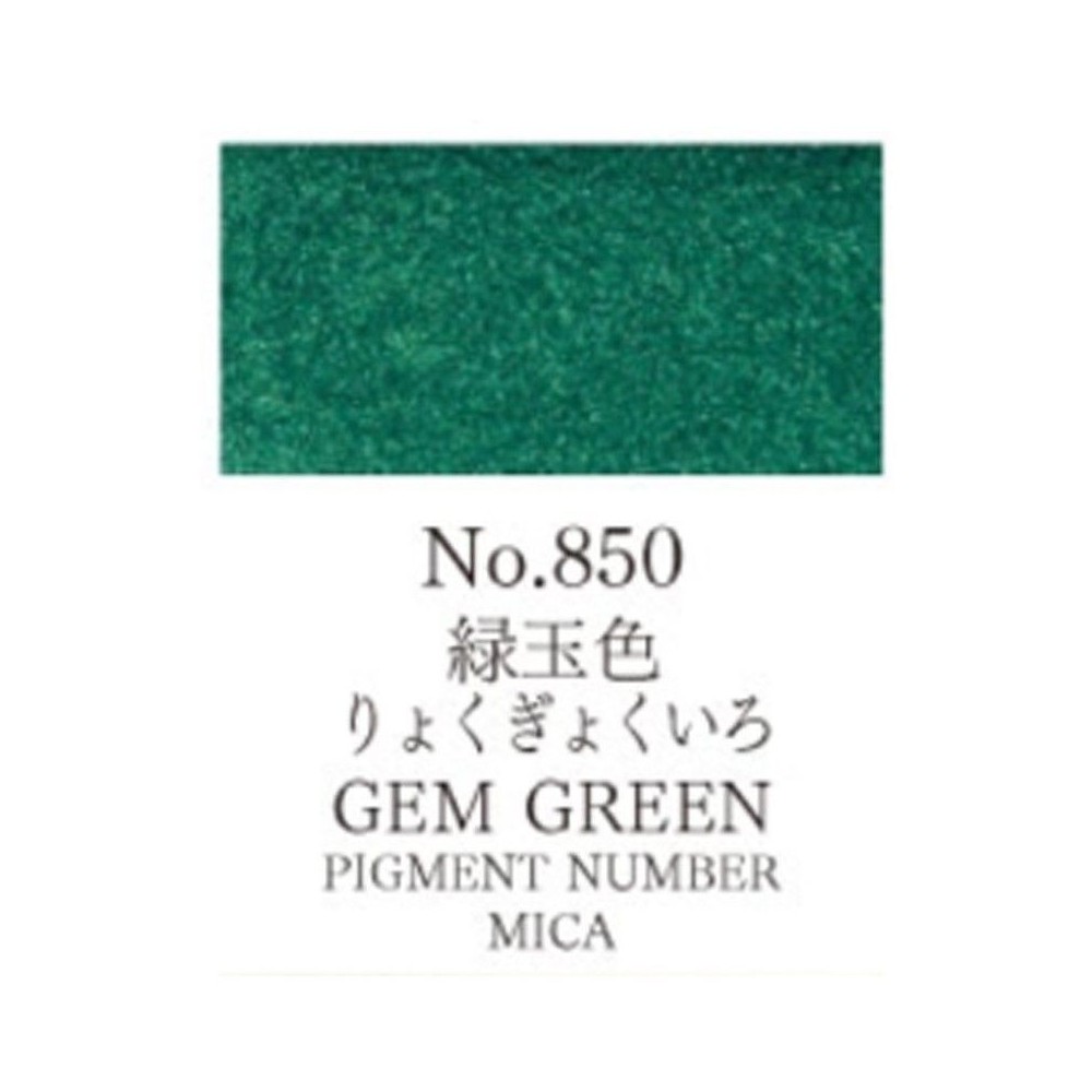 Acuarela Verde gema Gansai Tambi N°850