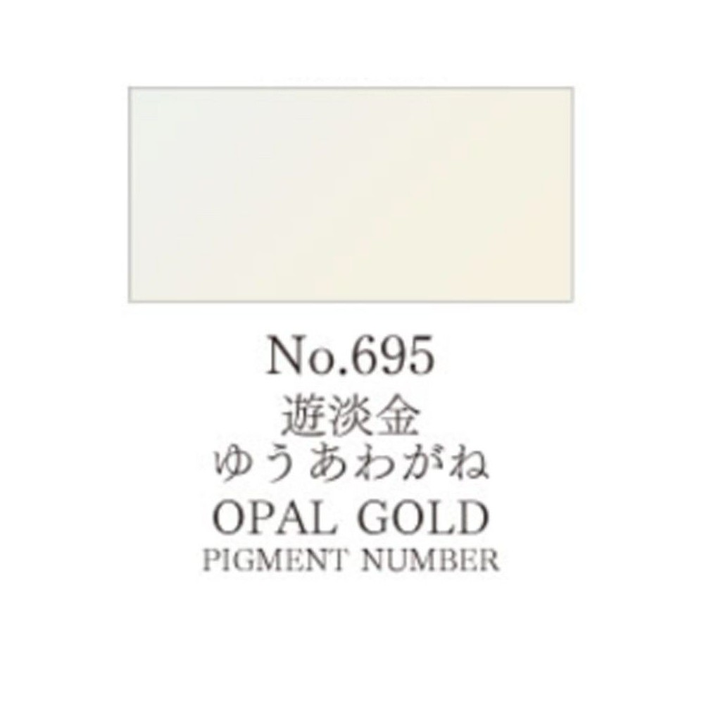 Acuarela oro Opalo Gansai Tambi N°695