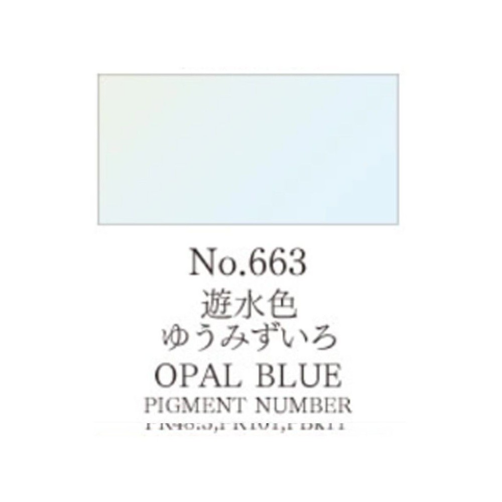 Acuarela Azul Opalo Gansai Tambi N°663