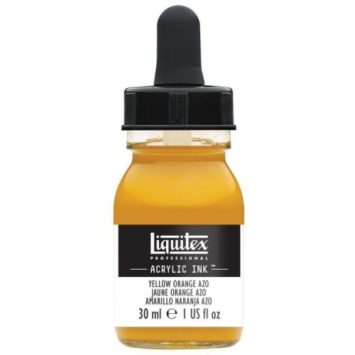 414 Tinta acrílica Liquitex Amarillo naranja Azo 30ml