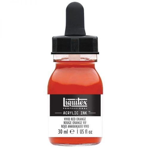 620 Tinta acrílica Liquitex Rojo vivo naranja 30ml