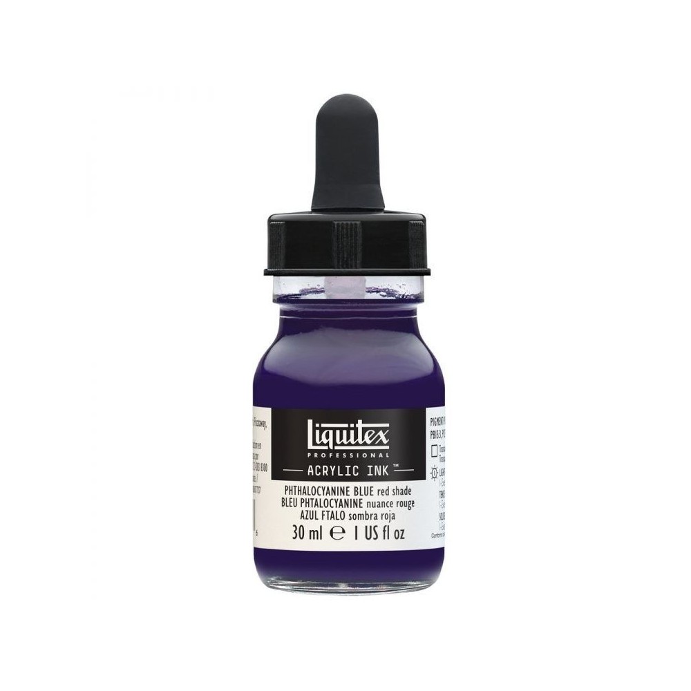 314 Tinta acrílica Liquitex Azul Ftalo Sombra Roja 30ml