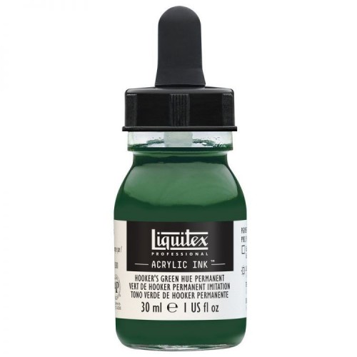 224 Tinta acrílica Liquitex Verde de Hooker permanente 30ml