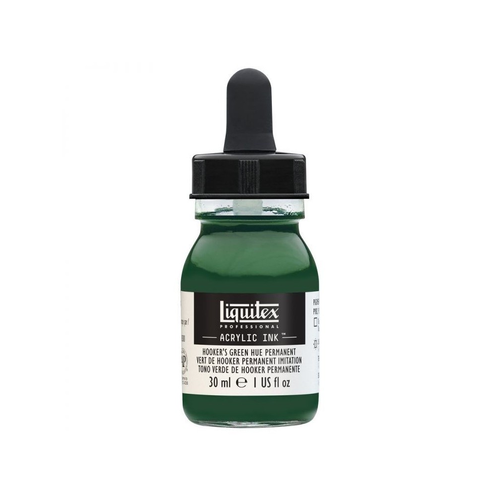 224 Tinta acrílica Liquitex Verde de Hooker permanente 30ml