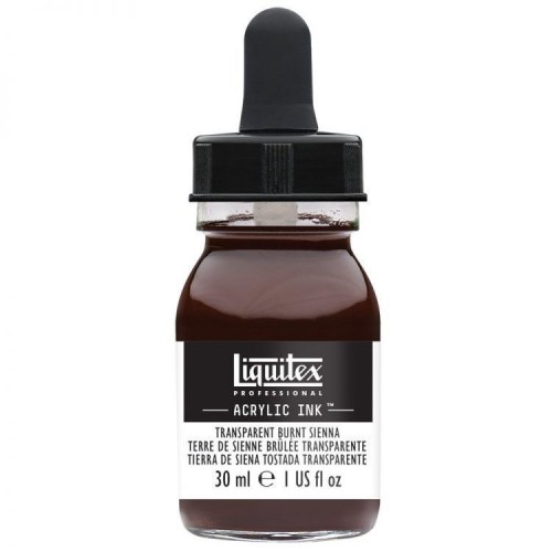 129 Tinta acrílica Liquitex Tierra de Siena tostada transparente 30ml