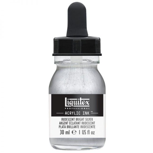 236 Tinta acrílica Liquitex Plata brillante iridiscente 30ml