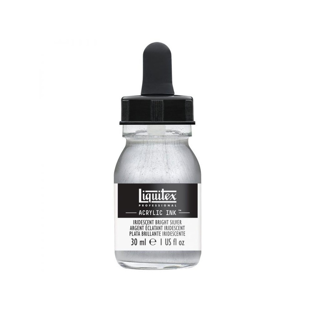 236 Tinta acrílica Liquitex Plata brillante iridiscente 30ml