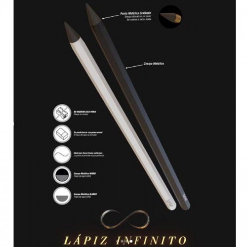 Lápiz infinito Sifap (Cuerpo blanco)