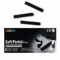 Soft Pastel Mungyo Negro 12 unidades