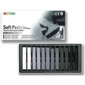 Soft Pastel Mungyo Gray 12 unidades