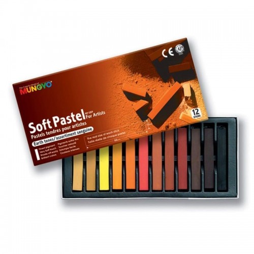 Soft Pastel Mungyo Earth tones 12 unidades