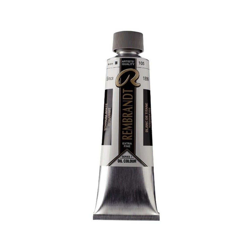 105 Oleo Rembrandt 150ml Blanco De Titanio (Aceite De Alazor) S1