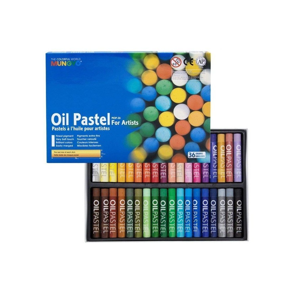 Pastel al óleo Mungyo 36 unidades