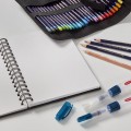Funda enrollable para lápices Black Derwent