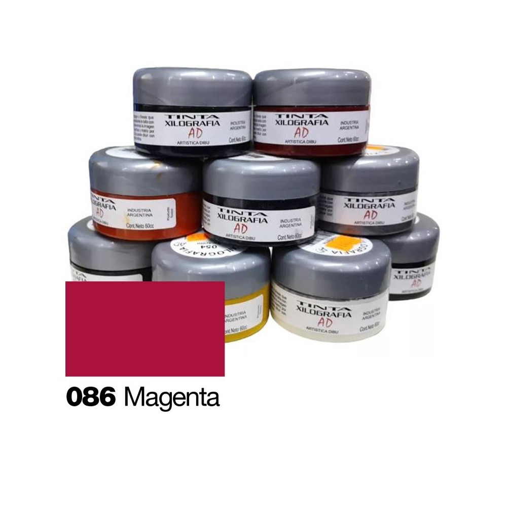 Tinta para grabado AD Magenta 60ml