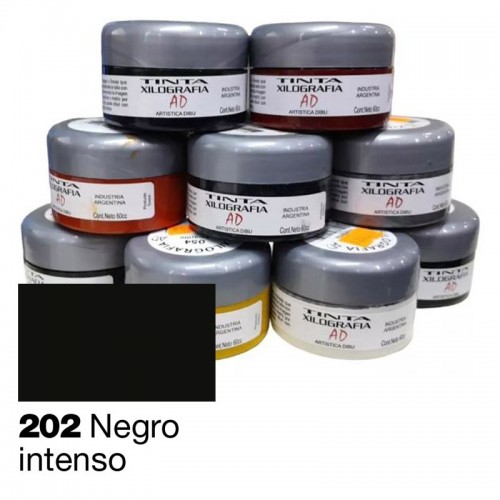 Tinta para grabado AD Negro intenso 60ml