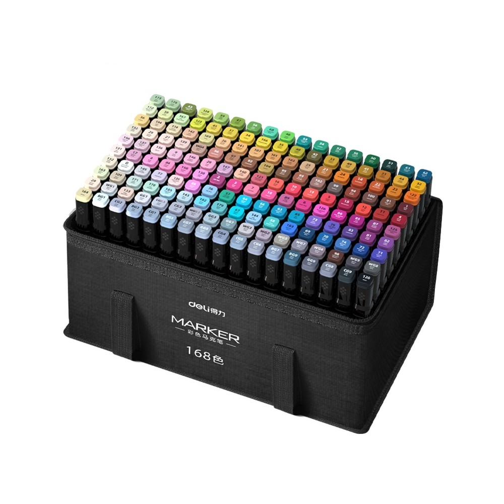 Sketch Maker doble punta estuche 168 unidades