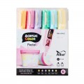 Estuche Acrylic Color Pastel 6 unidades