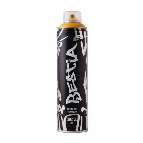 074 Aerosol Bestia Arte Urbano Amarillo León 392ml