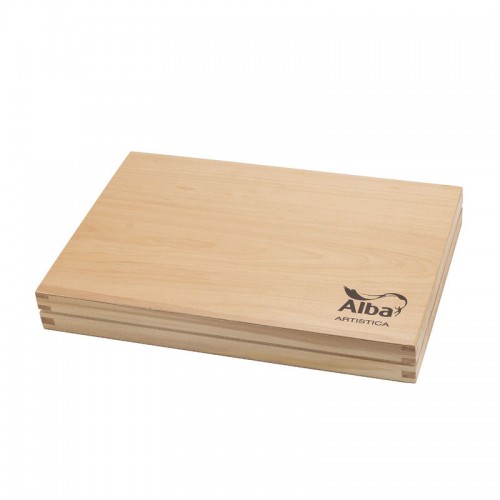 Estuche de madera Óleos Alba S