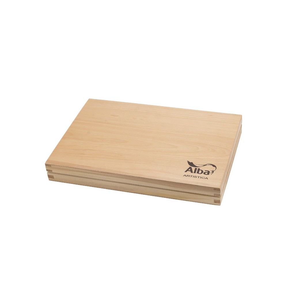 Estuche de madera Óleos Alba S