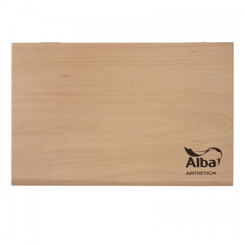 Estuche de madera Acrílicos Alba S