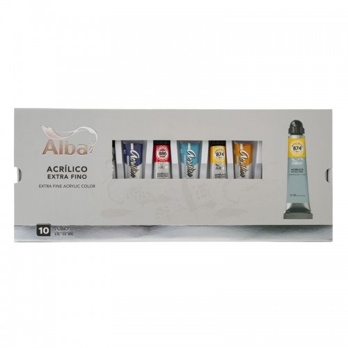 Estuche de regalo Alba acrílicos