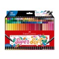Marcadores SuperSoft Faber Castell 100 unidades