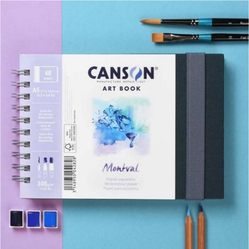 Artbook Canson Montval A5 300grs