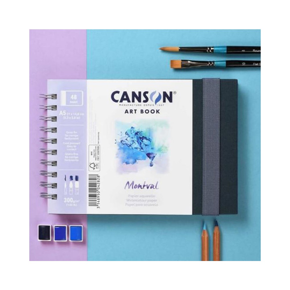 Artbook Canson Montval A5 300grs