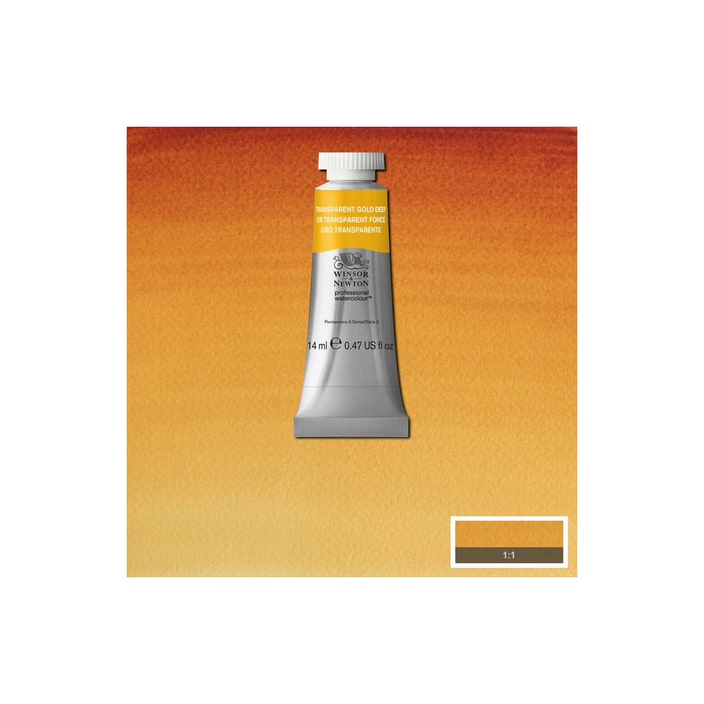 Acuarela W&N 14ml Oro transparente profundo S3