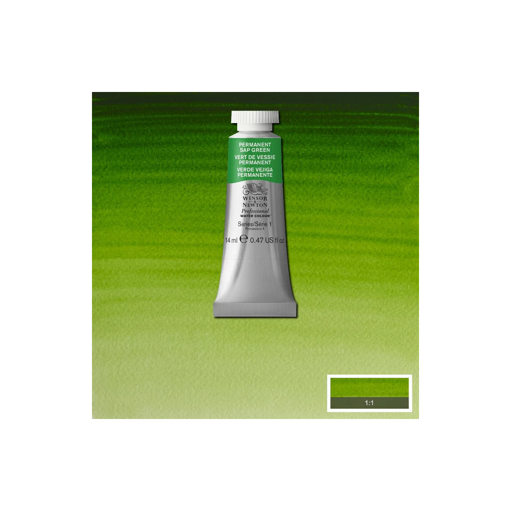Acuarela W&N 14ml Verde vejiga permanente  S3