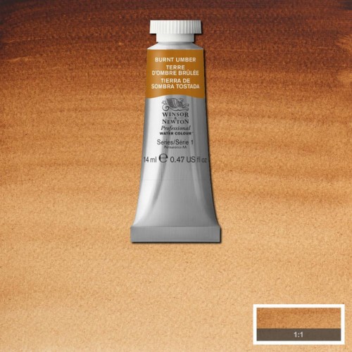 Acuarela W&N 14ml tierra sombra tostada   S1