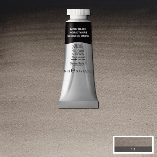 Acuarela W&N 14ml Negro marfil S1
