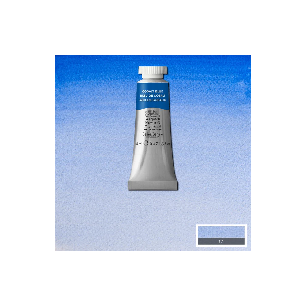 Acuarela W&N 14ml Azul de cobalto S4
