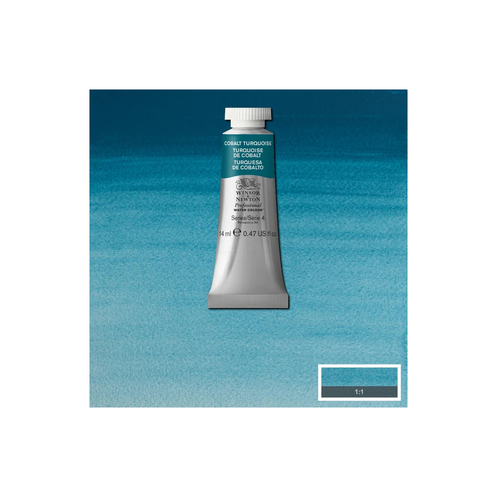 Acuarela W&N 14ml Turquesa de cobalto  S4