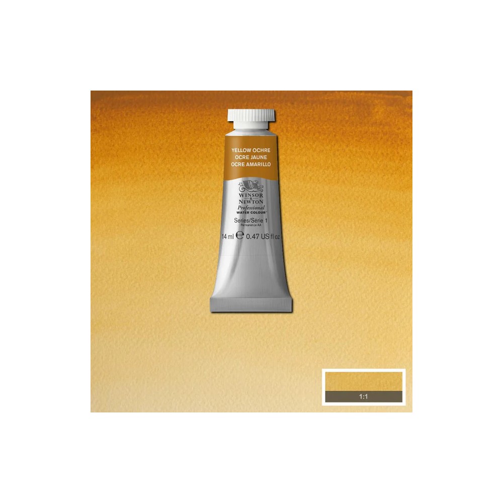 Acuarela W&N 14ml Amarillo Ocre S1